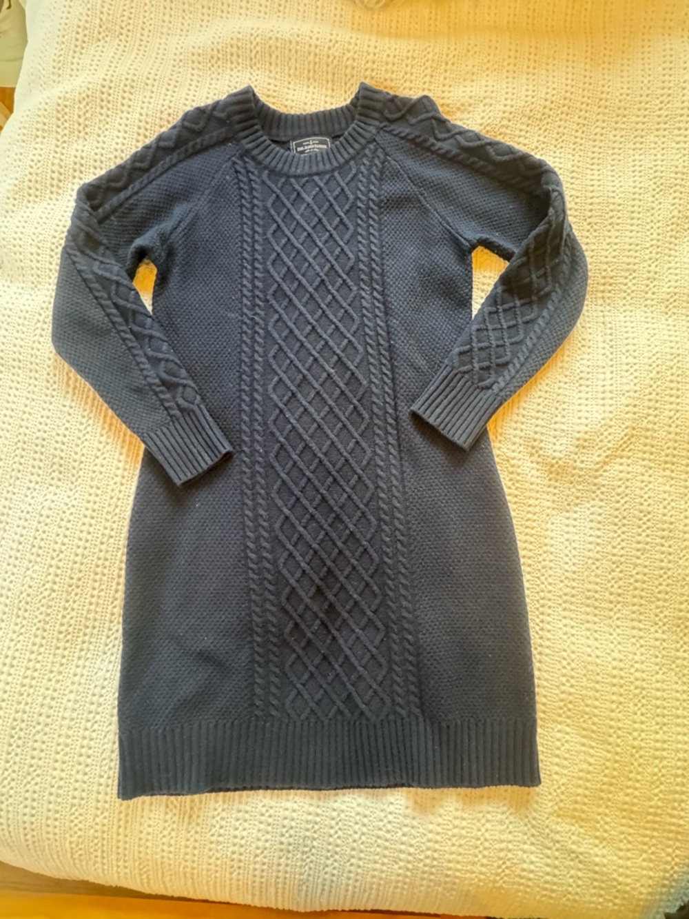 Kiel James Patrick Knit Sweater Dress - Navy L